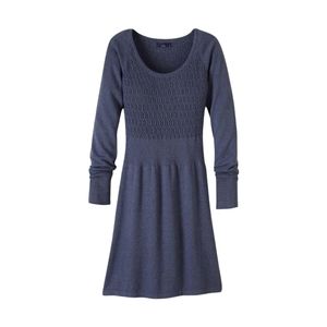 prAna Women's Zora Dress Gray Sweater Organic Cotton Size S